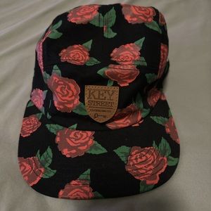 Rose SnapBack Hat by Keystreet.co